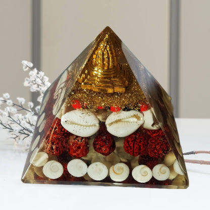 Shree Gomti Chakra Orgone Siddha Pyramid Yantra