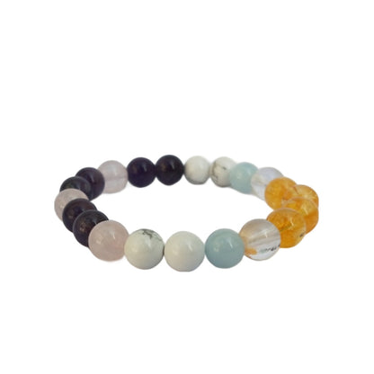 Harmony Haven Bracelet Made With multi calming Crystal Beads